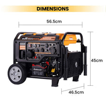 Last inn bildet i Galleri-visningsprogrammet, 5,0 kW inverter-generator, 4-takts koffertype – ultralett og stillegående for camping