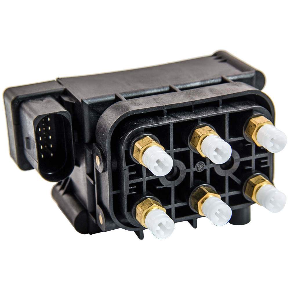 Ventilblock luftfjädring lämpligt för Audi A6 S6 RS6 C6 Allroad A8 4E Bentley Continental VW Phaeton 4F0616013