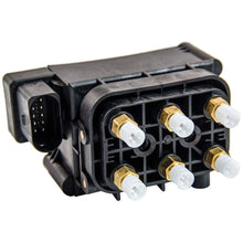 Ladda upp bild till gallerivisning, Ventilblock luftfjädring lämpligt för Audi A6 S6 RS6 C6 Allroad A8 4E Bentley Continental VW Phaeton 4F0616013