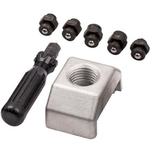 Indlæs billede til gallerivisning Hydraulisk flænseværktøj til bremserør, 18-dele til 4,75, 5 og 6 mm rør, inkl. rørskærer