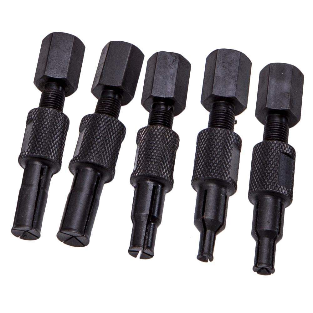 Sett med 9 stk. innvendige lagertrekkere med glidhammer, 8–32 mm for blindhull, bl.a. styrelager