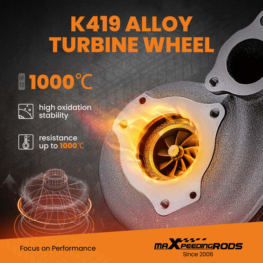 Turbo CT26 lämplig för Toyota Land Cruiser HDJ80 / HDJ81, Coaster 4.2 TD 1HD-T 1990-1997 | 17201-17010