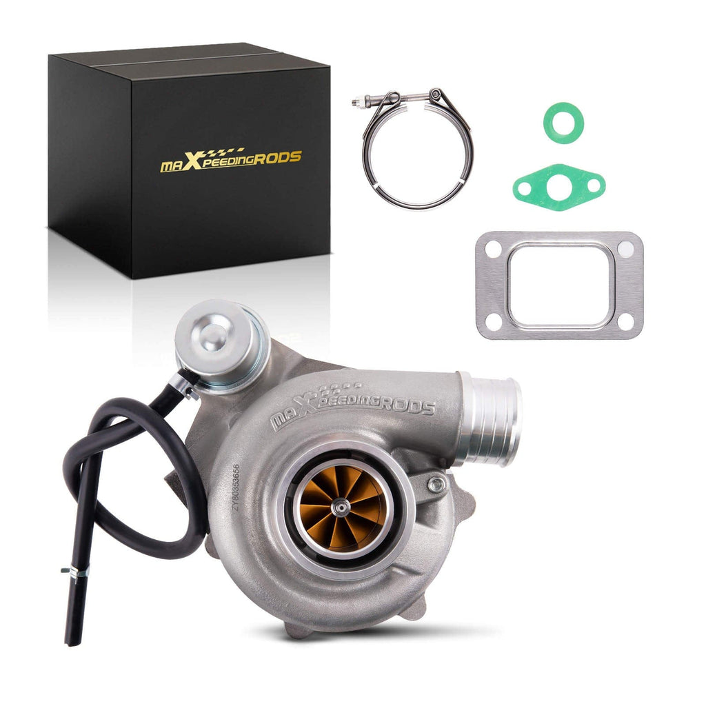 Universaalinen billet-turbo T25 kaksoiskuulalaakeroitu 0.70 A/R 350-660 hv 1.4L-3.0L moottoreille