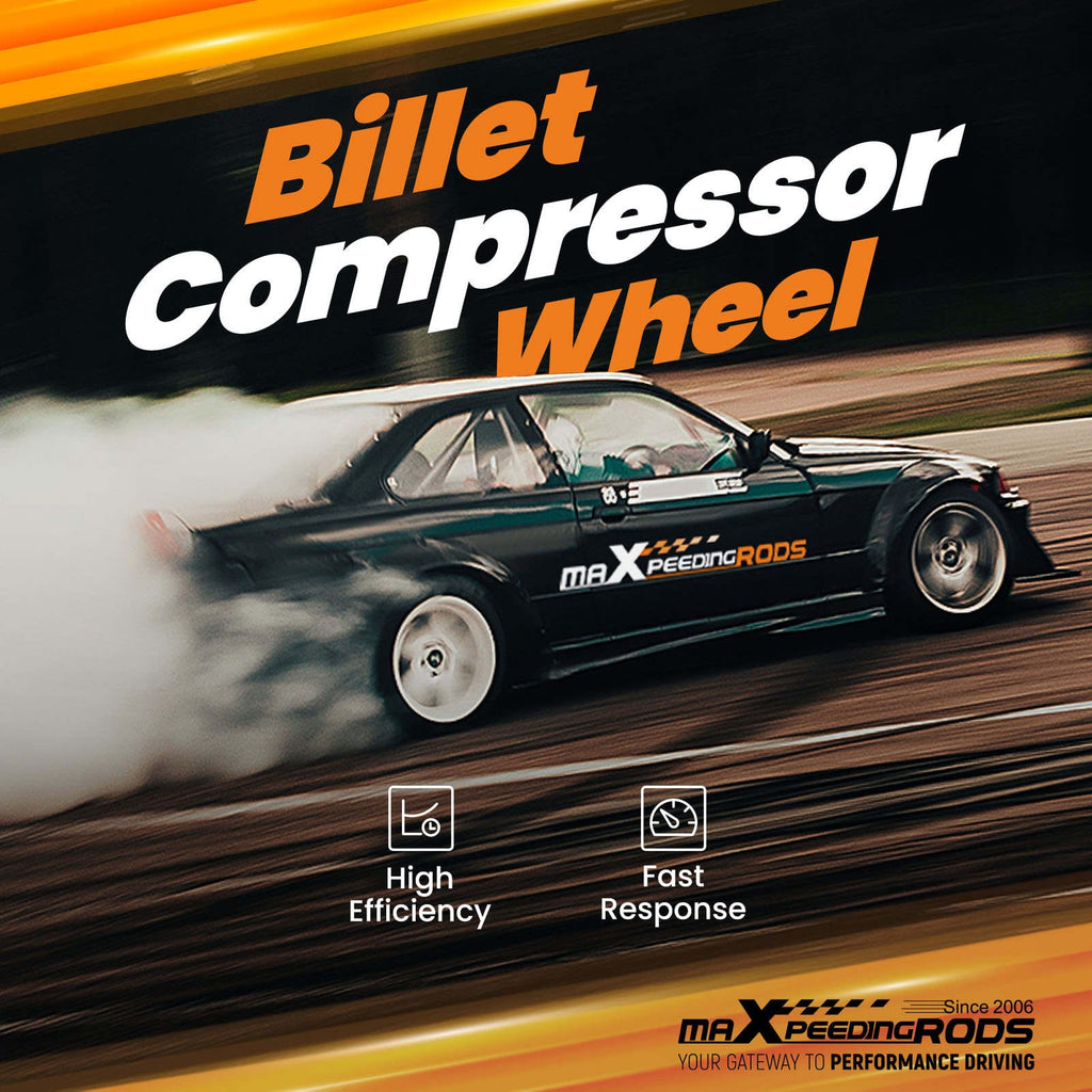 Universaalinen billet-turbo T25 kaksoiskuulalaakeroitu 0.70 A/R 350-660 hv 1.4L-3.0L moottoreille