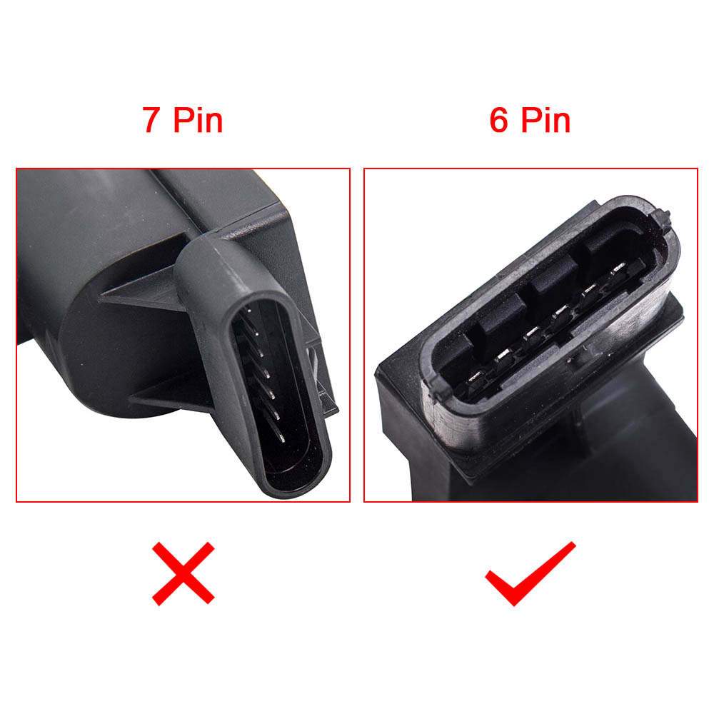 Tändspole 6-polig lämplig för Opel Astra G H J Corsa D Insignia Vectra C Zafira, Alfa 159, Fiat Stilo 1208021 10458316