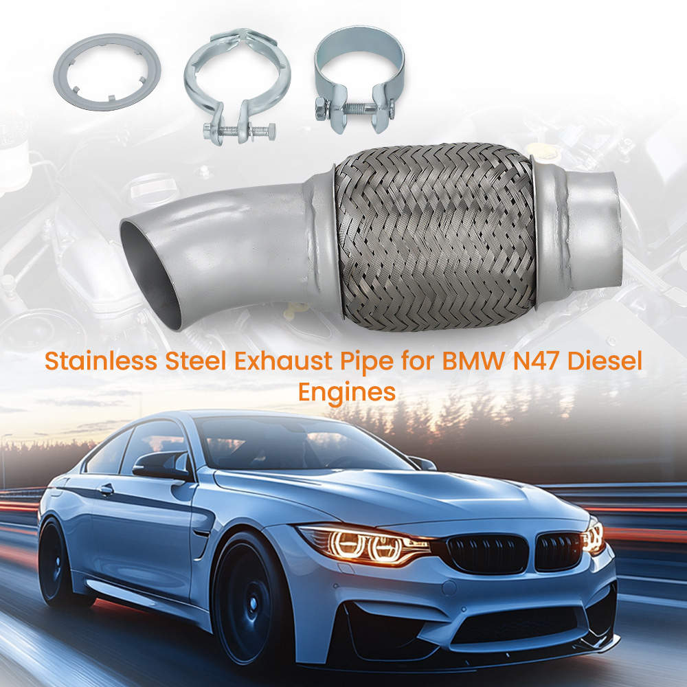 Repair Kit Flexible Flex Pipe Dpf N47d20 compatible for Bmw X1 (e84) Sdrive 18d 18307823349