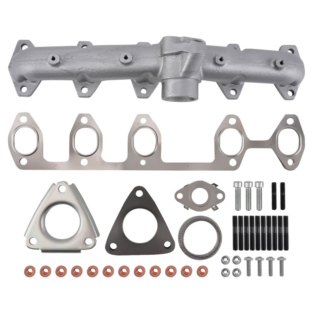 Uitlaatspruitstuk geschikt voor VW Multivan 2.5 TDI 070253031F met gasket set nieuw