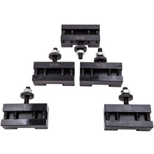 Indlæs billede til gallerivisning 5 stuks Quick Change Turning &amp; Facing Lathe Gereedschap Post Holder 250-201 nieuw