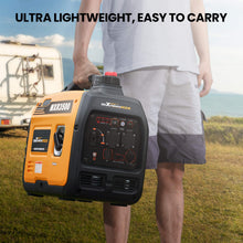 Indlæs billede til gallerivisning maXpeedingrods Inverter Emergency Generator 3300 W 230 V lightweight for camping travel construction site (Suitable for EU areas, not for UK)
