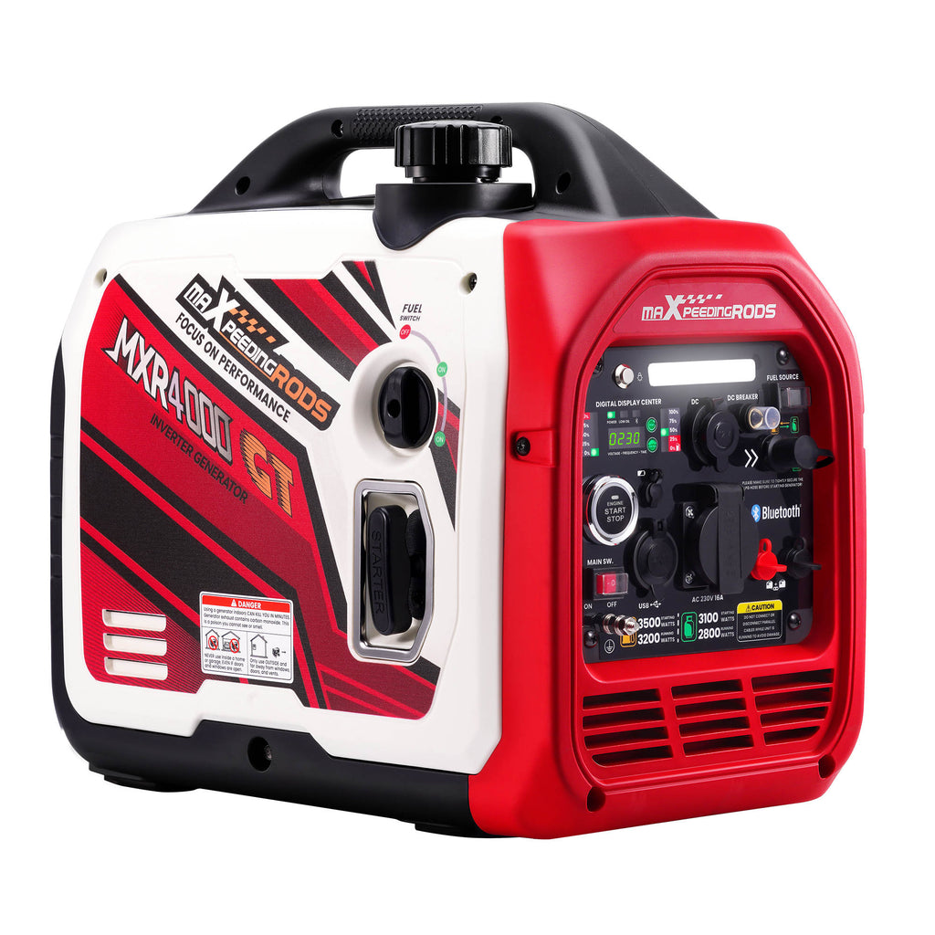 Gasoline/LPG 3.5kw Inverter Generator Bluetooth/Pull Start/Electric