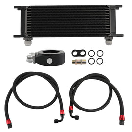 13 Row Universal Engine Oliekoeler + Filter Adapter Hose Kit
