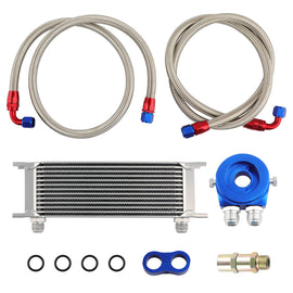 13 Row Oliekoeler AN10 Adapter Oil Filter Oil Line Kit