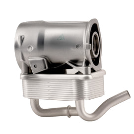 Oliekoeler met housing geschikt voor Mercedes C CLK ML 6+8 Cylinder M112 + M113 1121880401