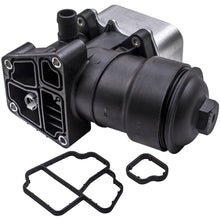 Ladda upp bild till gallerivisning, Oliekoeler Filter Housing Cap + Gasket geschikt voor Audi A1 A4 A5 geschikt voor VW Golf Sharan