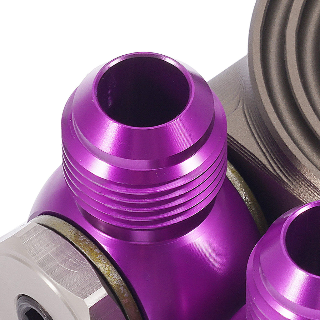 Thermostatic Oil Filter Sandwich Adapter M20x1.5 3/4-16UNF AN10 NPT Sensor Ports
