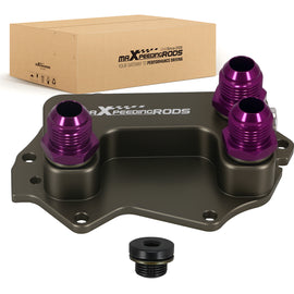 AN10 Oil Sandwich Adapter CNC geschikt voor Mini 1.5/2.0T F54 F55 F60 B38/48
