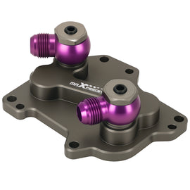 AN10 Oil Adapter geschikt voor Audi A1 A3 Q2 Q3 geschikt voor VW Golf MK6 Passat B8 Aluminium