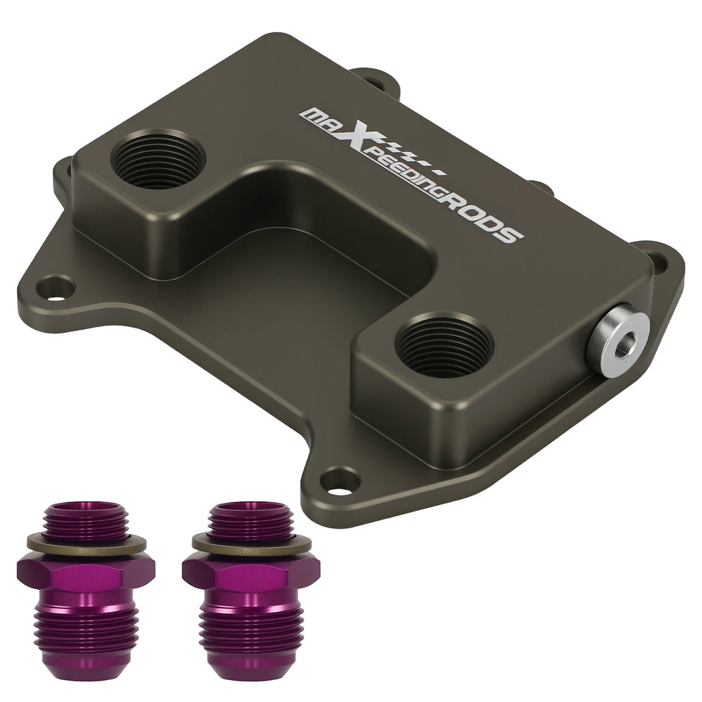 Oil Sandwich Adapter AN10 geschikt voor VW Audi 1.2 TDI 1.6 TDI 2.0 TDI Gold