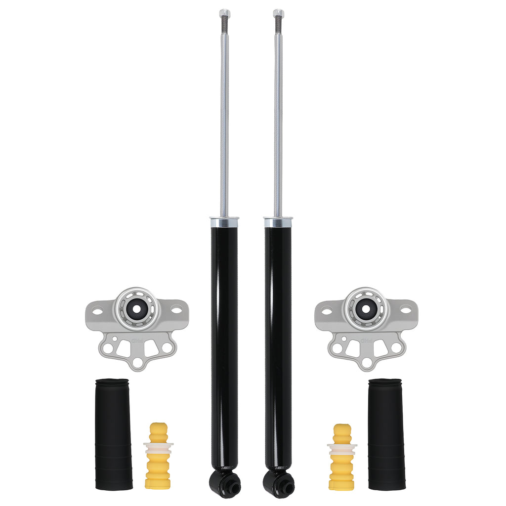 2x achter Schokdemper geschikt voor Alfa Romeo Mito 08-18 93189035 55703318 436774