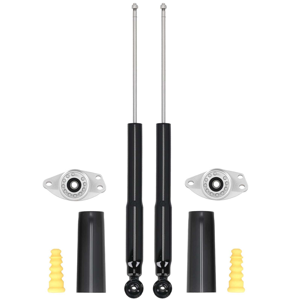 2x Stötdämpare lämplig för Audi A3, Seat Leon, VW Golf Bora 1J0513353A 1J0512131B