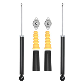 2x Schokdemper + bump stop + dome lager achter Kit geschikt voor MAZDA 2 2007-17 315150