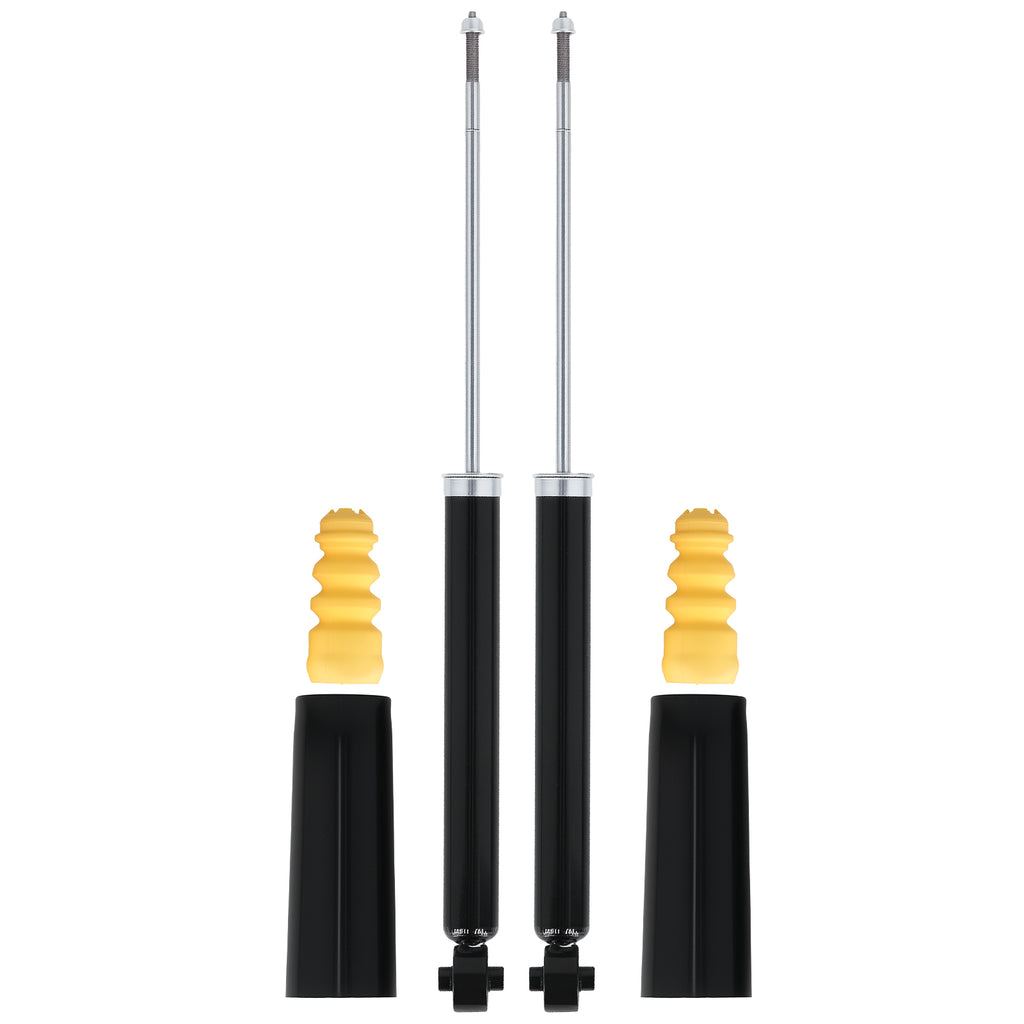 2x Full Veerpoot Assembly Kit geschikt voor VW Lupo geschikt voor SEAT Arosa 1997-2004 achter 1J0513425