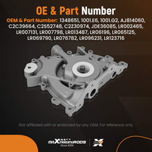 Ladda upp bild till gallerivisning, Oil Pump Assembly compatible for Jaguar AJD V6 2004-2009 LR013487 New Aluminum