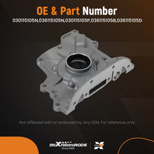 Lataa kuva Galleria-katseluun, Aluminum Engine Oil Pump compatible for VW Polo Classic/Variant 1.4L 1.6L 030115105N