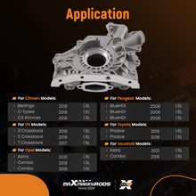 Lataa kuva Galleria-katseluun, New 1.5 DIESEL Engine Oil Pump for DS3 DS7 Crossback 1.5 BlueHDi 17-23 2308005