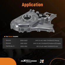 Lataa kuva Galleria-katseluun, Engine Oil Pump compatible for Nissan Navara 2.5 dCi YD25DDTi 2005-2022 15010EB70A