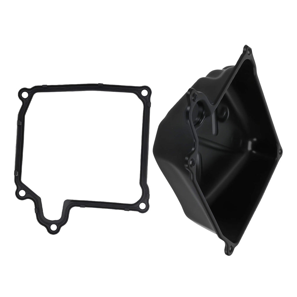 Transmission Oil Pan w/ Gasket compatible for Audi A3 compatible for Volkswagen Jetta Passat Beetle 10-16