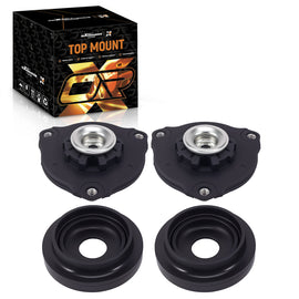 2x Schokdemper Lager geschikt voor FIAT 500x/geschikt voor JEEP COMPASS 52017224 52042666