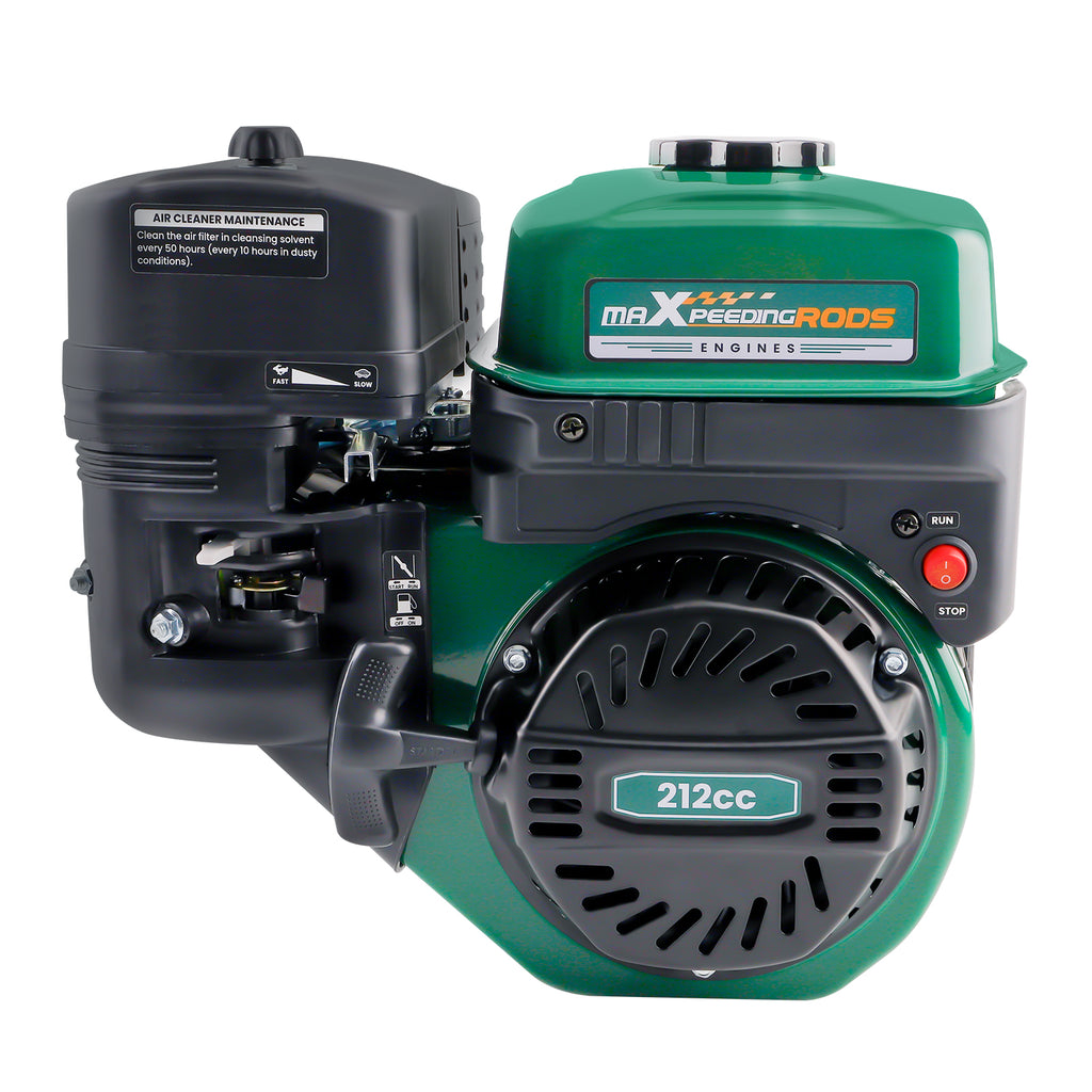 212cc OHV 4-stroke gas engine horizontal Single Cylinder Engine voor Karts