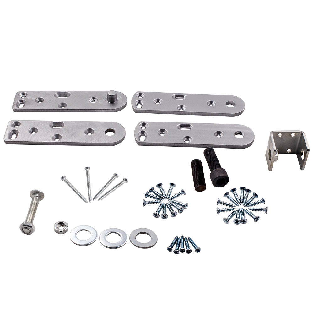 1 set of pivot hinges, hidden bookshelf, door, secret door, 500 lbs weight capacity