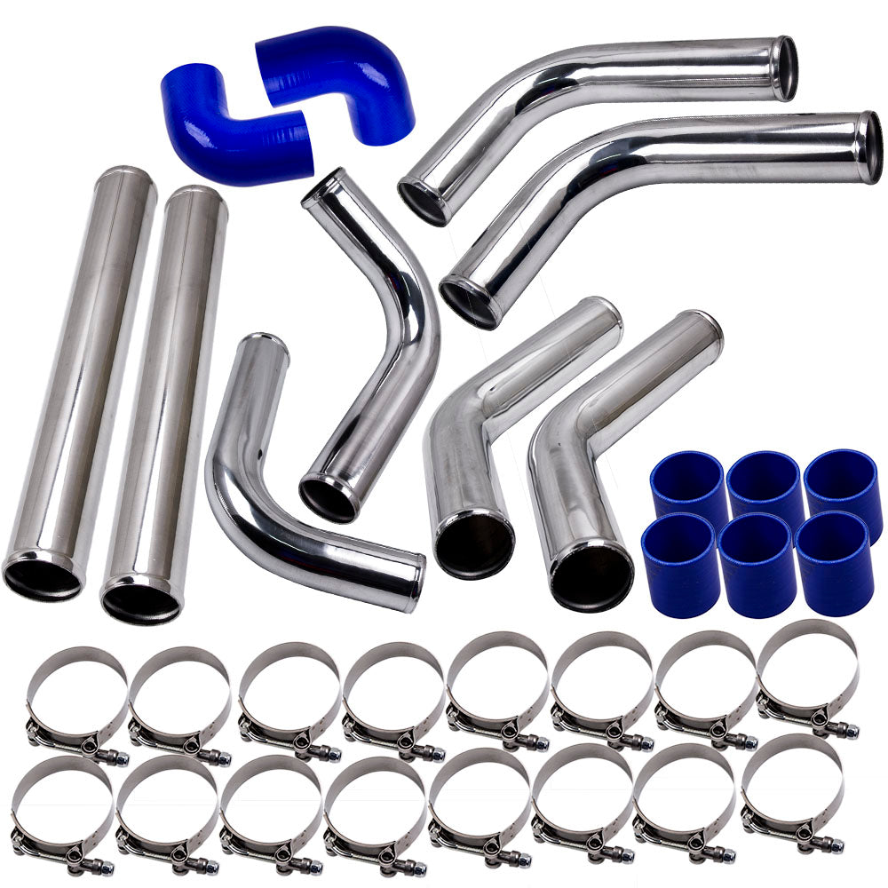 2.5 Intercooler Pipe Kit Universal Intercooler 45/75/90 Degree Pipe Kit