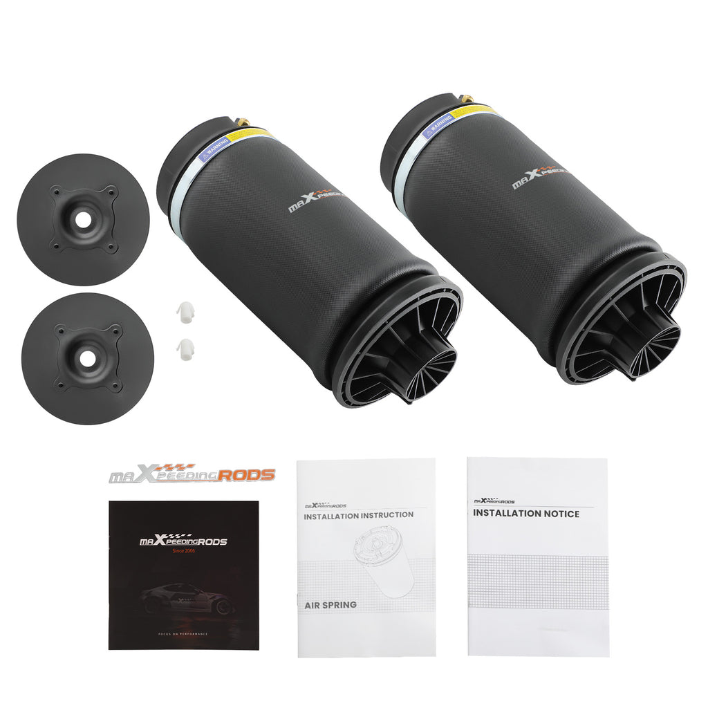 2x Luchtvering veerbalg achter Axle L&R geschikt voor Mercedes M ML GL Klasse W164 X164