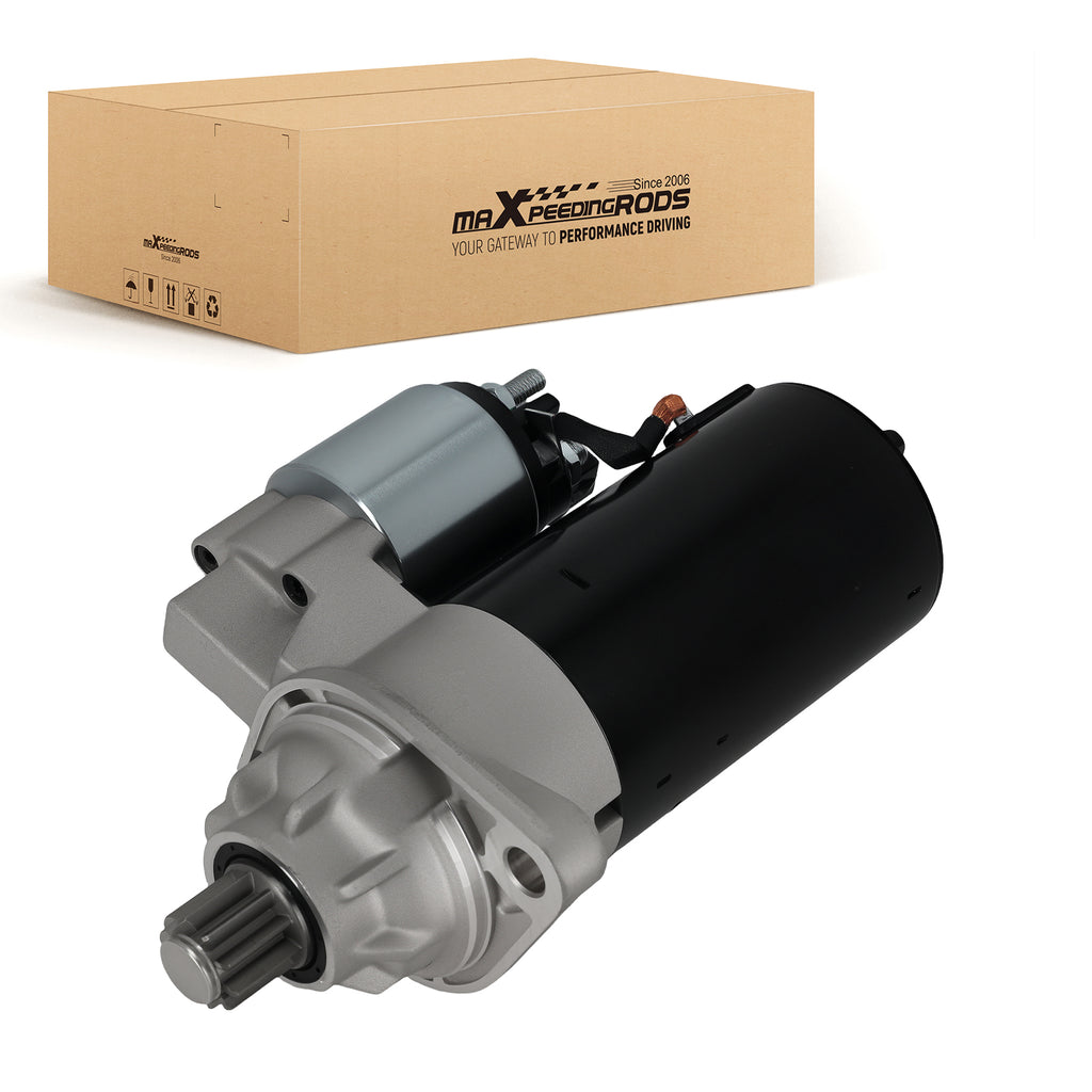 Starter 10 Teeth 12V geschikt voor Audi A3 8L1 1.8L 1.9L 1999-2003 02M911023C 2kW
