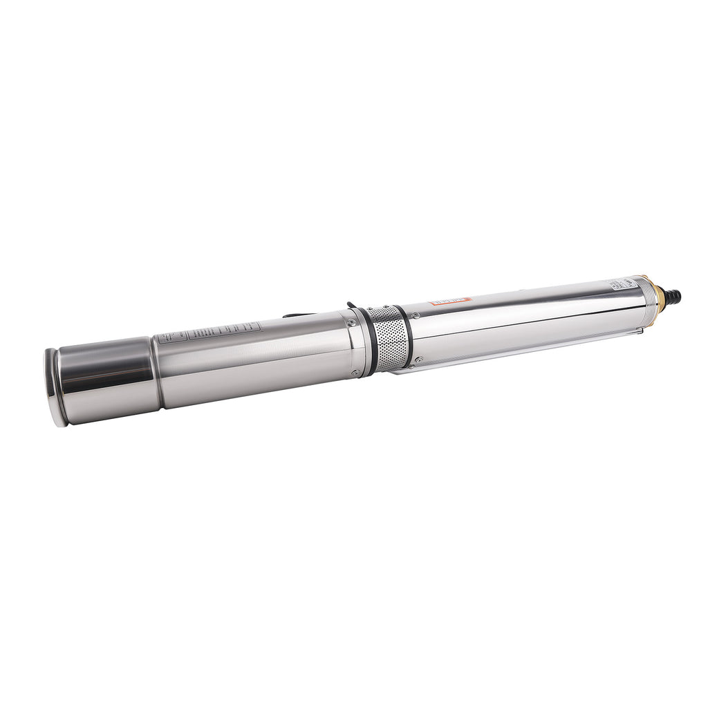 Deep well pomp 1100W 6600L/h submersible waterpomp 20m cable 10.2 bar