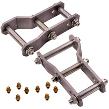 Ladda upp bild till gallerivisning, 2 Inch 45-48mm Extended Lift Shackles geschikt voor Ford Ranger PX/geschikt voor Mazda BT50 2012-onwards