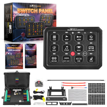 Lataa kuva Galleria-katseluun, RGB 12-Switch Touch Control Panel voor Car 4x4 offroad Boat 960W