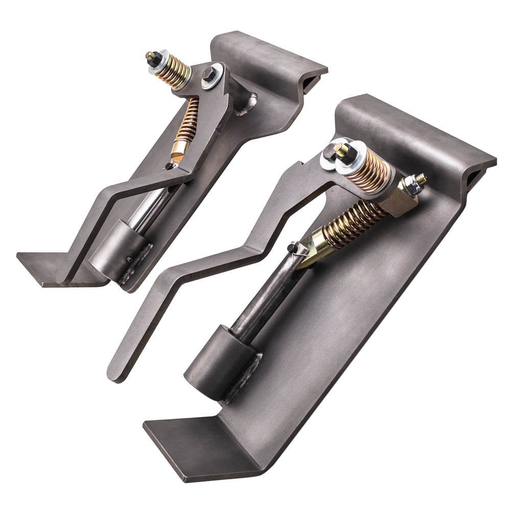 Paar of Quick Tach Conversion Adapters voor Skid Steers voor Weld-On QTK Box