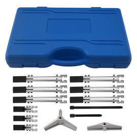 13-Stuk 45# Staal Extractor voor Professional Automotive Workshop Blue 160-270mm