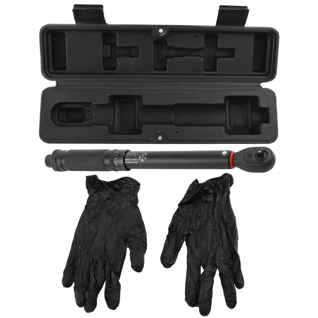 1/4 Torque Wrench 5-25Nm voor Car motorfiets Bicycle Gereedschap met Ratchet