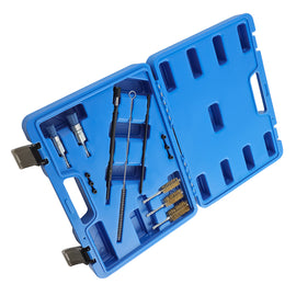 14 stuks Universal Injector Nozzle and Seat Cleaning Kit - nieuw