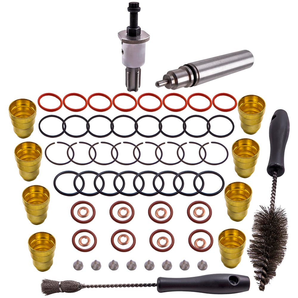 17 Stuk Injector Sleeve Cup Removal Installation Gereedschap Set geschikt voor Ford 7.3l