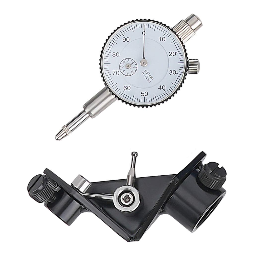 Justeringsværktøj til dieselindsprøjtningspumpe, 10 dele, med måleur og adaptere til Kiki- og Nippondenso-pumper, bl.a. Audi, VW, BMW, Ford