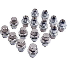 Indlæs billede til gallerivisning Geschikt voor Land Rover Discovery 3 and 4 Alloy Wheel Nut Cap X16 RRD500290