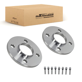 2 Spacers 10mm geschikt voor Peugeot 4x108 M12x1.25x42mm CB 65.1 Aluminium 6061-T6