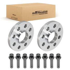 2 stuks Spacers 15mm geschikt voor BMW E30 E21 4x100 57.1mm CB Naaf Centric Alloy
