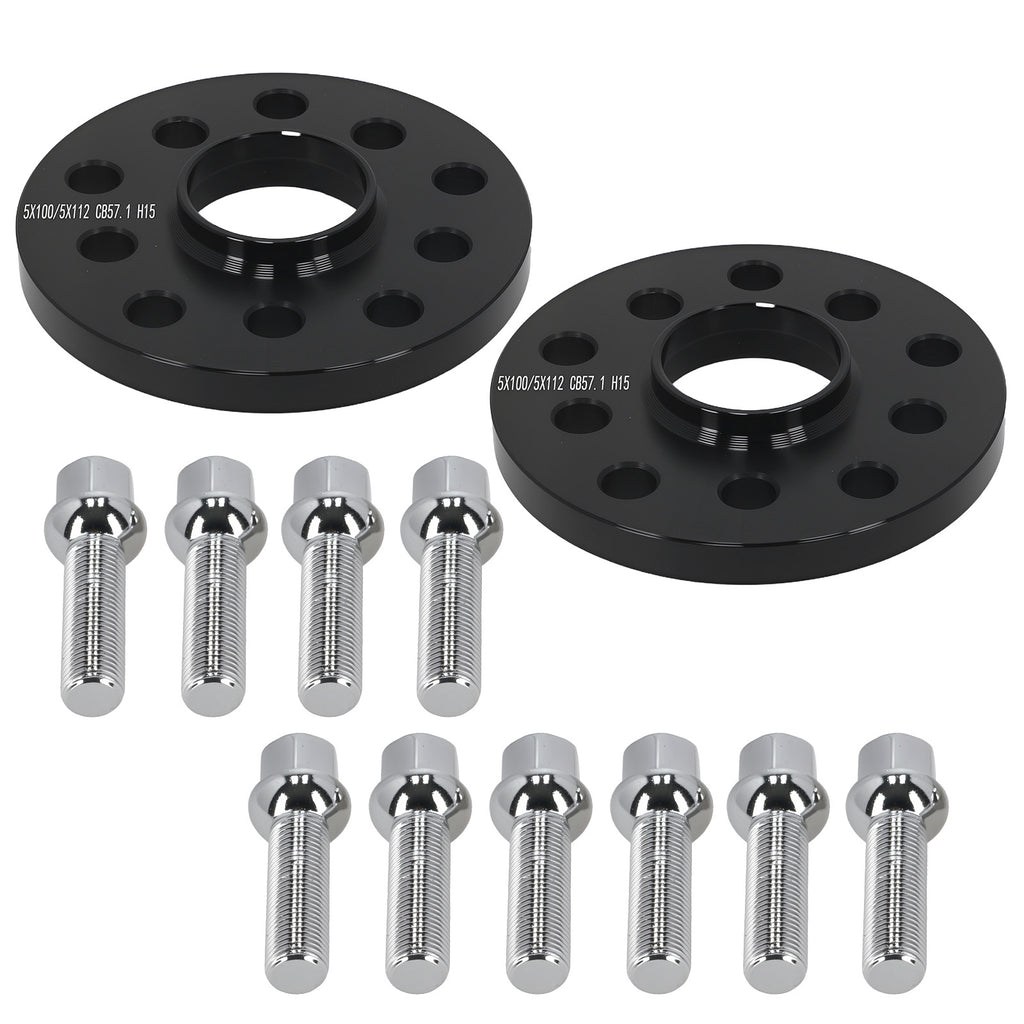 2x 20mm Aluminium Spacers geschikt voor Jeep Compass M6 M7 MP 2016-2025 5x110 65mm